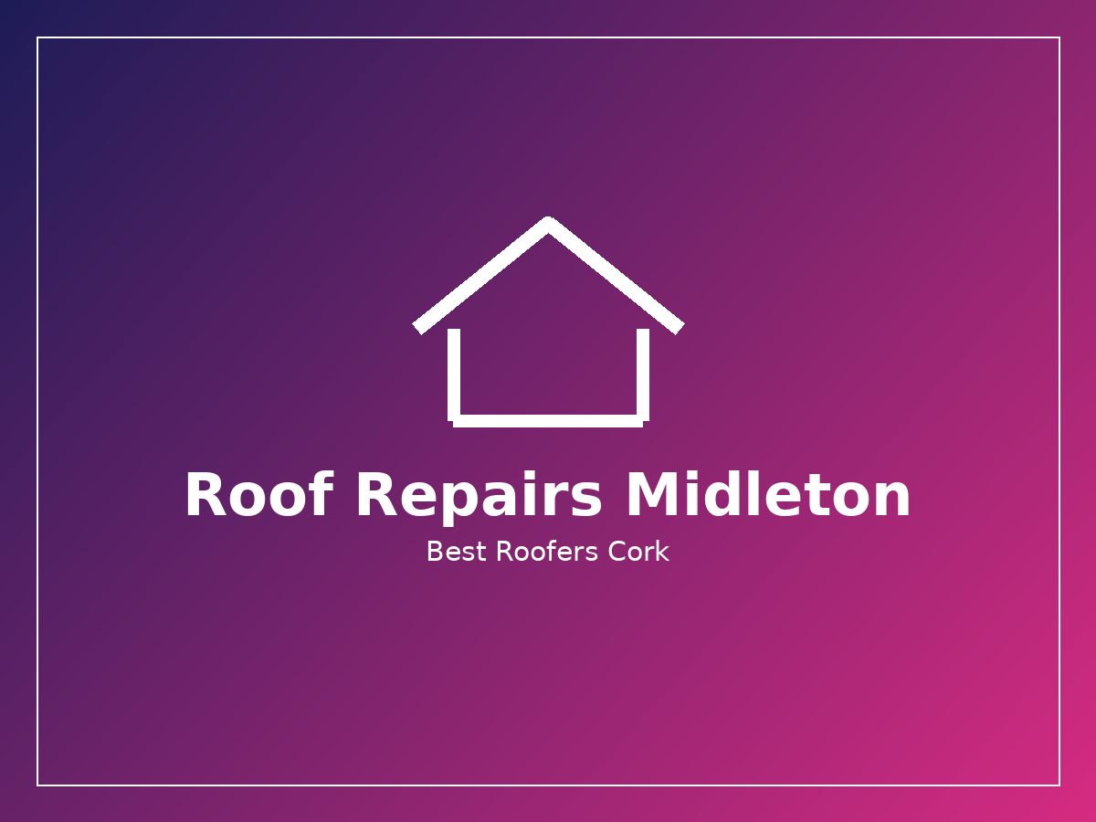 Roof repair being carried out on a home in Midleton, Cork